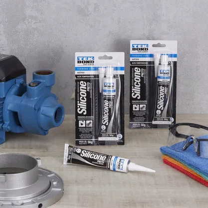 Silicone Acético Preto Alta Temperatura TEKBOND