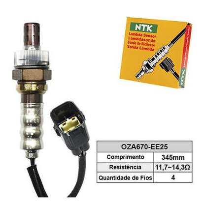 Sonda Lambda (4 Fios)
