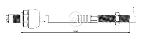 TERMINAL AXIAL ZM - 170.110.94