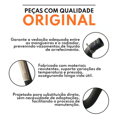 TUBO MANGUEIRA RADIADOR FORD