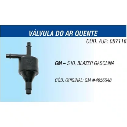 Válvula de Ar Quente da GM