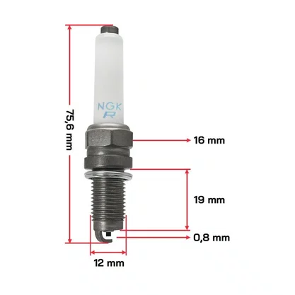 Vela de Ignição NGK UNIDADE VW Gol/Fox