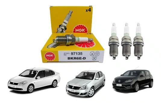 Vela de Ignição NGK Código BKR6ED