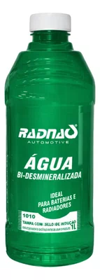 Água Bi-Desmineralizada 1 Litro Radnaq