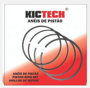 Anel Do Pistão Kictech - Anvw 10126 0,50 - Crossfox \ Fox \ Gol \ Golf \ Kombi \ Polo \ Polo Sedan \ Saveiro \ Spacecross \ Spacefox \ Voyage  Anel Do Pistão Kictech - Anvw 10126 0,50 - Crossfox \ Fox \ Gol \ Golf \ Kombi \ Polo \ Polo Sedan \ Saveiro \ Spacecross \ Spacefox \ Voyage