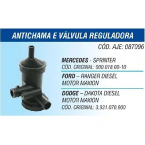 Válvula Antichama da Ford