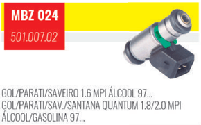 Bico Injetor Vw V2mb - Meca Brazil