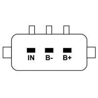 BOBINA DE IGNIÇÃO 12V GAUSS - GC4110