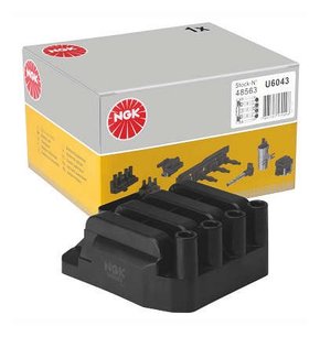 BOBINA DE IGNIÇÃO 14V NGK - U6043