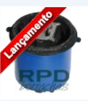 BUCHA DO EIXO DA SUSPENSÃO TRASEIRO DIREITO / ESQUERDO RPD BORRACHAS - 1532