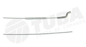 CABO DE COMANDO DO ACELERADOR DIANTEIRO ESQUERDO TUBA - 5075