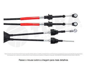 CABO DE COMANDO DO CÂMBIO DIANTEIRO TUBA - 7354