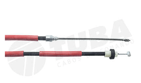 CABO DE COMANDO DO FREIO 1722MM TRASEIRO ESQUERDO TUBA - 6353