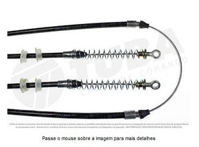 CABO DE COMANDO DO FREIO TRASEIRO DIREITO / ESQUERDO TUBA - 6313