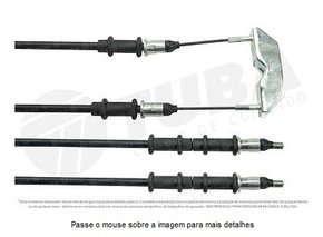 CABO DE COMANDO DO FREIO TRASEIRO DIREITO / ESQUERDO TUBA - 7265