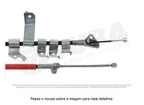 CABO DE COMANDO DO FREIO TRASEIRO DIREITO TUBA - 11116