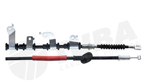 CABO DE COMANDO DO FREIO TRASEIRO ESQUERDO TUBA - 36003