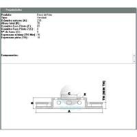 DISCO DE FREIO DIANTEIRO MDS - D35D