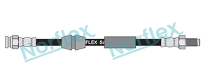 FLEXÍVEL DE FREIO 510MM DIANTEIRO NORFLEX - 2010 - PUNTO \ TEMPRA