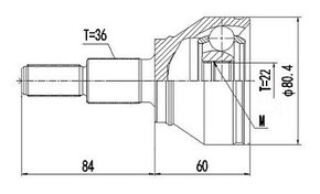 Homocinética Vw - Devigili