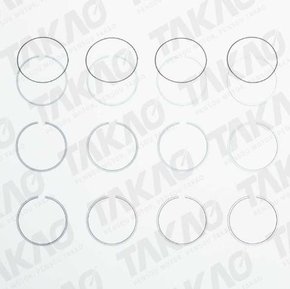 Jogo De Aneis Takao Vw (std)  Jogo De Aneis Takao Vw (std)