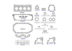 JOGO DE JUNTA DO MOTOR TARANTO - 230600 MLS - GOL