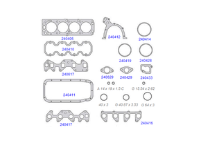 JOGO DE JUNTA DO MOTOR TARANTO - 240400