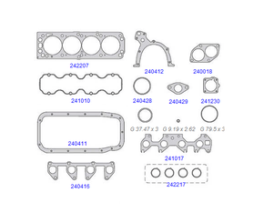 JOGO DE JUNTA DO MOTOR TARANTO - 242200
