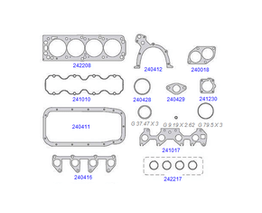 JOGO DE JUNTA DO MOTOR TARANTO - 242200 MLS