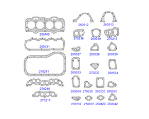 JOGO DE JUNTA DO MOTOR TARANTO - 270200