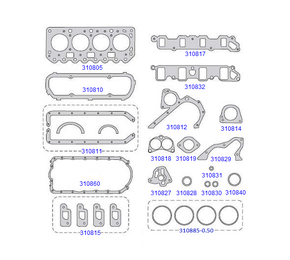 JOGO DE JUNTA DO MOTOR TARANTO - 310800