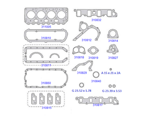 JOGO DE JUNTA DO MOTOR TARANTO - 311000