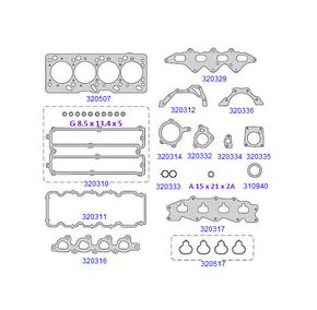 JOGO DE JUNTA DO MOTOR TARANTO - 320500