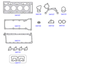 JOGO DE JUNTA DO MOTOR TARANTO - 340100