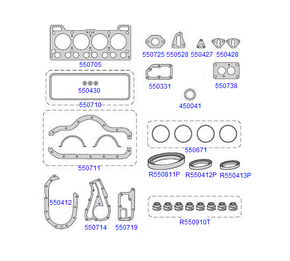 JOGO DE JUNTA DO MOTOR TARANTO - 550700 - FORA DA FROTA NACIONAL