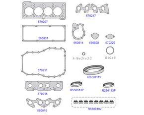 JOGO DE JUNTA DO MOTOR TARANTO - 570200-R