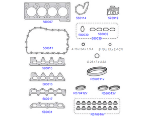 JOGO DE JUNTA DO MOTOR TARANTO - 580000-R