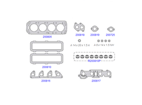 JOGO DE RETIFICAÇÃO DA VÁLVULA TARANTO - 200895-R