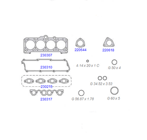 JOGO DE RETIFICAÇÃO DA VÁLVULA TARANTO - 230395