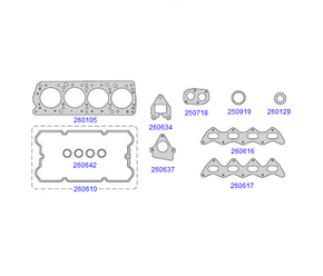 JOGO DE RETIFICAÇÃO DA VÁLVULA TARANTO - 250695