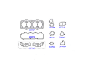 JOGO DE RETIFICAÇÃO DA VÁLVULA TARANTO - 260595