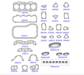 JOGO DE RETIFICAÇÃO DA VÁLVULA TARANTO - 270295 - PALIO