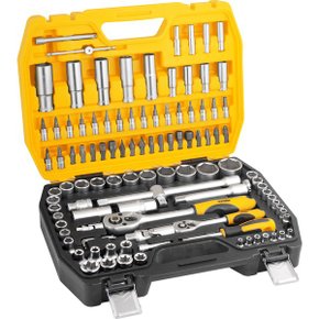 JOGO SOQUETES E PONTEIRAS 1/4" E 1/2"