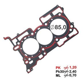 Junta Do Cabeçote Ford - Bastos Junta Do Cabeçote Ford - Bastos