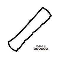 JUNTA DA TAMPA DE VÁLVULA BASTOS - 151776BN