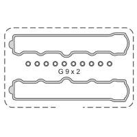 JUNTA DA TAMPA DE VÁLVULA JUNTA DA TAMPA DE VALVULA TARANTO - 280610