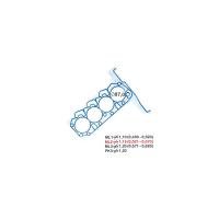 JUNTA DO CABEÇOTE BASTOS ACO INOX 131583ML2 -