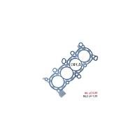 JUNTA DO CABEÇOTE BASTOS ACO INOX 1515185ML -