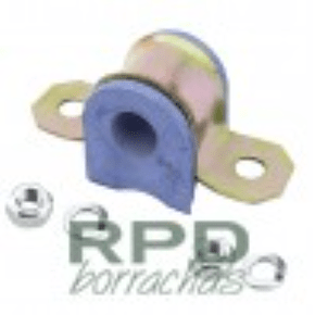 KIT DA BARRA ESTABILIZADORA DIANTEIRO DIREITO / ESQUERDO RPD BORRACHAS - 1250/A