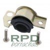 KIT DA BARRA ESTABILIZADORA DIANTEIRO DIREITO RPD BORRACHAS - 1255/AD